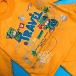 بلوز شلوار طرح travel - تصویر 2