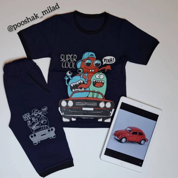 تیشرت و شلوارک مانستر