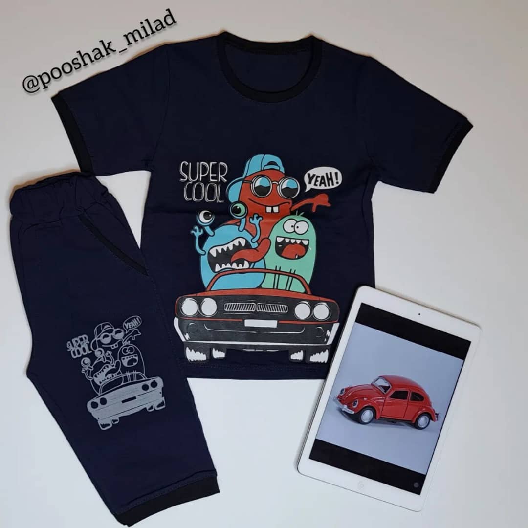 تیشرت و شلوارک مانستر