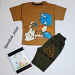 تیشرت و شلوارک فیل و زرافه - تصویر 2