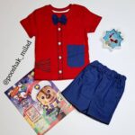 تیشرت شلوارک پاپیون دار - تصویر 2