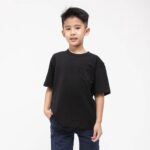 تیشرت تک جیب مشکی