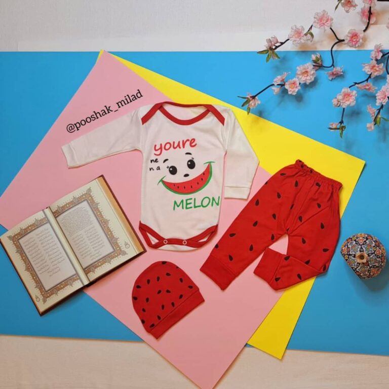 سه تیکه هندونه melon