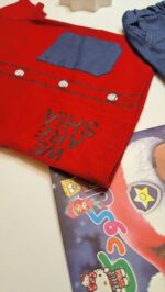 تیشرت شلوارک پاپیون دار - تصویر 3