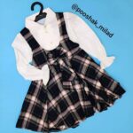 ️ شومیز و سارافون دخترانه  - تصویر 9