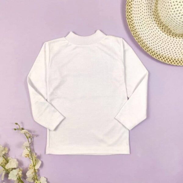 بلوز يقه 3 سانت تك رنگ ساده