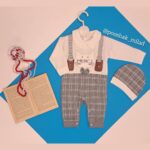 سرهمی ساسبند دار چرم طرح گربه+کلاه - تصویر 2