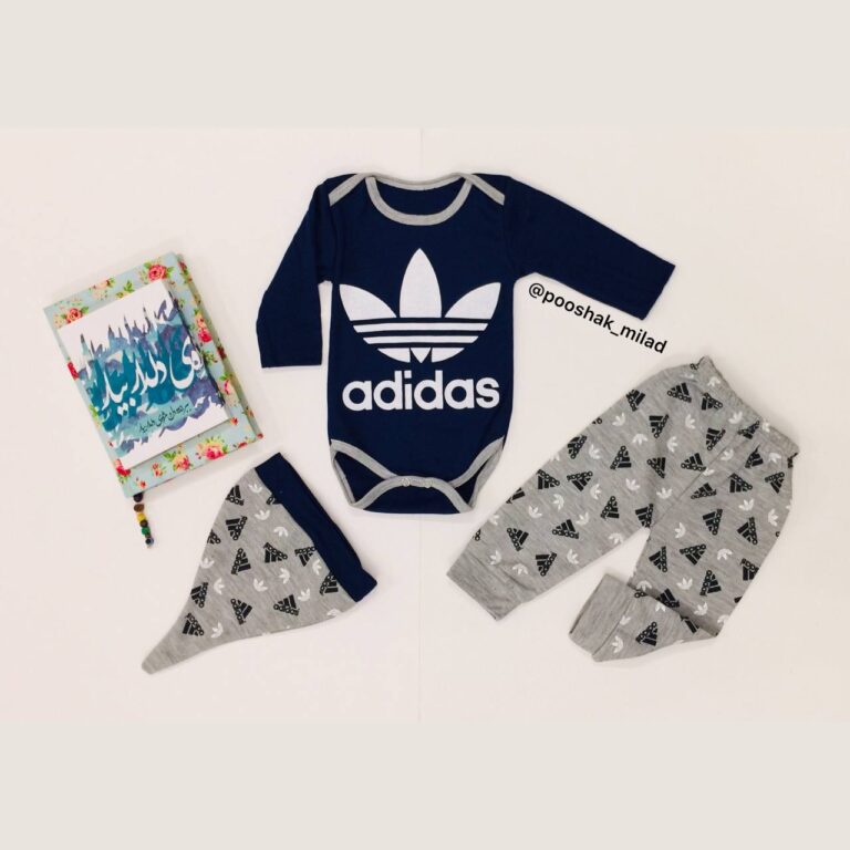 سه تیکه نوزادی طرح آدیداس