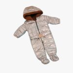 كاپشن سرهمي نوزادی هولوگرامی توخزدار+پاپوش - تصویر 2