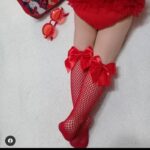 جوراب زنبوری پاپیون دار - تصویر 6