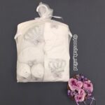 ست هفت تيكه بيمارستاني طرح تاج نگین دار - تصویر 5