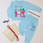 بلوز شلوار خرگوش و پرنده - تصویر 4