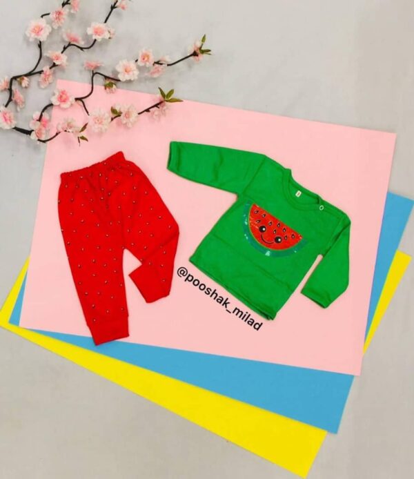 بلوز و شلوار طرح هندونه