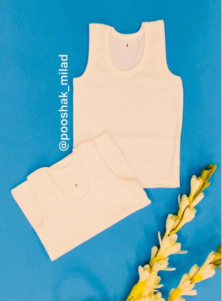 ركابي نوزادی سفید ساده